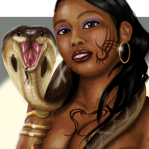 Lady Venom - Artwork